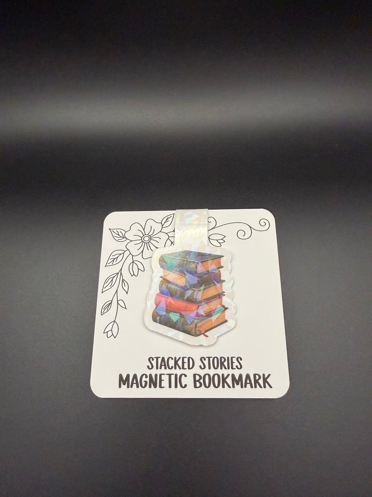 Stacked Stories Magnetic Bookmark