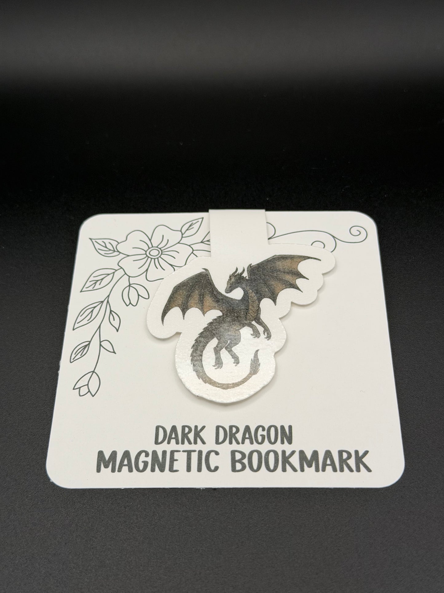 Dark Dragon Magnetic bookmark