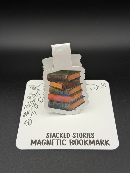 Stacked Stories Magnetic Bookmark